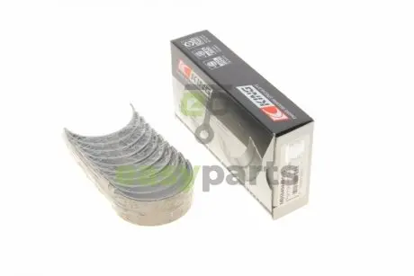 Вкладиші корінні Fiat 124/Fiorino/Regata 1.1-1.5 -01 (+0.254) King MB5549AM 0,10