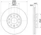 Диск тормозной MINTEX MDC768C (фото 1)