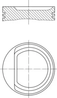 Поршень двигуна MAHLE / KNECHT 010 29 02