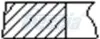 Поршневі кільця (1cyl) STD 68.5 (1.2/1.2/2.5) Chevrolet Aveo 03/Matiz 05- FRECCIA FR10-140200 (фото 2)