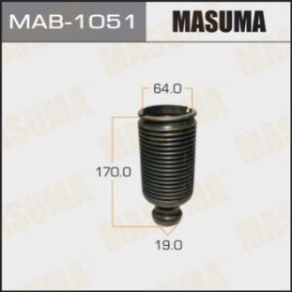 Пильник амортизатора переднього Toyota Corolla (-02) MASUMA MAB1051 (фото 1)