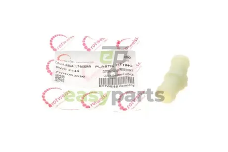 Патрубок системи охолодження Renault Kangoo 1.5 dCi 08- ROTWEISS RWS2549