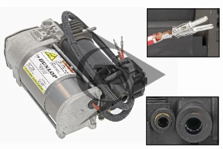 Фото компресор пневмоcистеми DAC00005 BMW X5 E53 00- 37220151015, 37226753862, 37226787617 Dunlop 71284 Компресор пневмоcистеми DAC00005 BMW X5 E53 00- 37220151015, 37226753862, 37226787617 Dunlop 71284