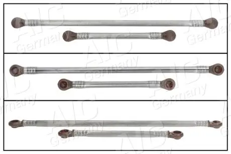 Ремкомплект механiзму склоочисника Audi 80 75-86/Seat Cordoba/Ibiza 93-02/VW Golf/Polo 75-02 AIC 53930