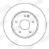 Тормозной диск передний MERCEDES-BENZ C-class / E-class / CLK / SLK Jurid 562013JC (фото 2)