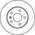 Тормозной диск задний Opel Astra / Combo / Corsa / Meriva / Zafira Jurid 562072JC (фото 2)