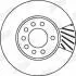 Тормозной диск передний Opel Astra G / Combo / Meriva / Zafira Jurid 562070JC (фото 2)