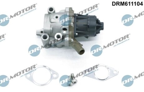 Клапан рециркуляцiї OPEL ASTRA H 04-14/VECTRA C 02-09/FIAT STILO 01-10 DR MOTOR DRM611104