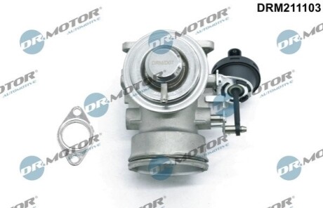 Клапан рециркуляцiї AUDIA4 00-05/FORD GALAXY95-06/SKODA SUPERB01-08/VW PASSAT00- DR MOTOR DRM211103