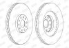 Тормозной диск передний AUDI A3 VW EOS/GOLF/PASSAT/SCIROCCO SEAT LEON SKODA SUPERB Jurid 562239JC1 (фото 1)