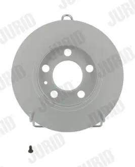Гальмівний диск задній AUDI A3/TT quattro SKODA OCTAVIA 4x4 VW BORA/GOLF 4motion Jurid 562177JC