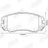 Тормозные колодки Kia Sportage /Soul / Optama HYUNDAI TUCSON / SONATA /Elantra Jurid 572514J (фото 2)