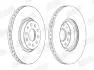 Гальмівний диск Audi A3 / TT Seat Leon VW Golf /Passat Skoda Octavia Jurid 562387JC1 (фото 2)