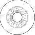 VW Диск тормозной задний 245mm Audi 80,A4 00-,Seat Exeo 08- Jurid 562192JC (фото 2)