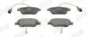 Гальмівні колодки передні FIAT 500/QUBO/FIORINO/PUNTO/LINEA ALFA ROMEO MITO CITROËN NEMO PEUGEOT BI Jurid 573074J (фото 1)