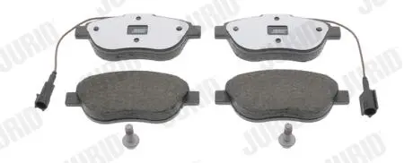 Гальмівні колодки передні FIAT BRAVO/DOBLO/FIORINO/PUNTO/MULTIPLA/LINEA ABARTH LANCIA Jurid 573075J