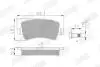 Тормозные колодки Range Rover Evoque / Volvo S60 / S80 / V70 / XC60 / XC70 Jurid 573748J (фото 1)