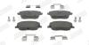 VW Гальмівні колодки перед.Polo 01- Skoda Fabia 99-, Roomster SEAT Jurid 573101J (фото 1)
