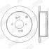 Тормозной диск Hyundai Accent III/Getz/i20/ Kia Rio II Jurid 562551JC (фото 2)