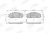 NISSAN гальмівні колодки передн..Murano,Navara,Pathfinder 05- сист.Tokico Jurid 573431J (фото 1)