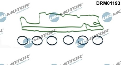 Прокладка клапанної кришки, к-т 7 елементiв DR MOTOR DRM01193