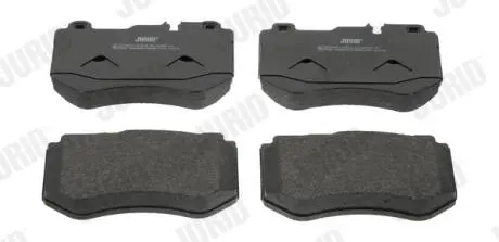 DB колодки гальм. передн. W205 Jurid 573607J