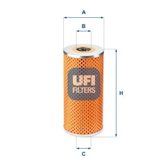 Фільтр оливний UFI 2540100