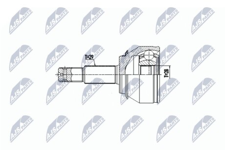 ШАРНИР РАВНЫХ УГЛОВЫХ СКОРОСТЕЙ NTY NPZ-NS-098