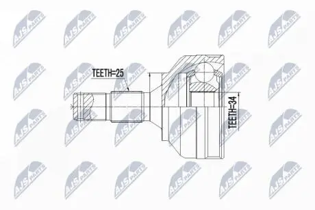 Шарнир равных угловых скоростей NTY NPZ-PE-030