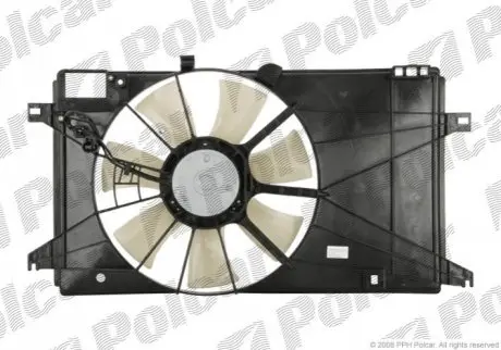 Вентилятор с корпусом / кронштейном Polcar 455023W1
