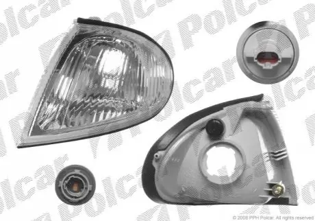 Вказівник повороту передній Polcar 401219-E