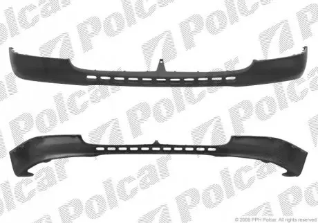 Спойлер бампера переднього Polcar 811207-5