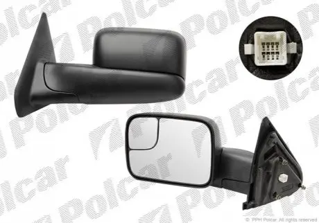 Зеркало наружное правый Polcar 317152-3