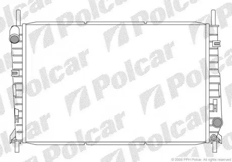 Радиатор охлаждения Polcar 321608A1