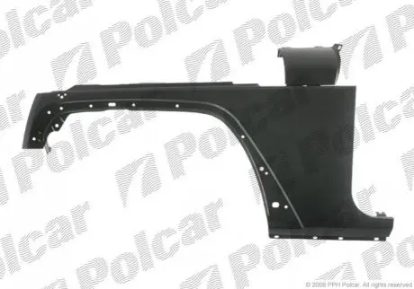 Крыло переднее левое Polcar 340501