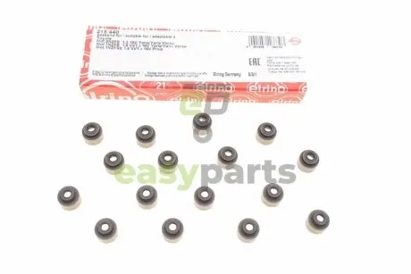 Сальник клапана (впуск/випуск) Toyota Corolla/Prius/Yaris 1.3/1.5 99- (к-кт) ELRING 215.440