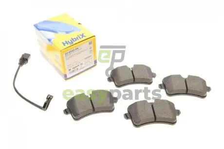 Колодки гальмівні (задні) Audi A4/A5/A6/A7 10- (+датчик) Metelli 22-0955-0K