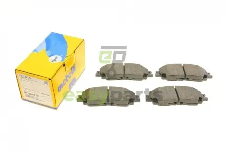 Колодки гальмівні (передні) Toyota Camry 17-/Rav4/Lexus ES/UX 18- Metelli 22-1227-0