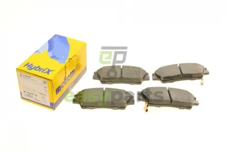 Колодки гальмівні (передні) Hyundai ix35 13-/Tucson 15-/Elantra 16-/Kia Sportage 15- Metelli 22-1164-0