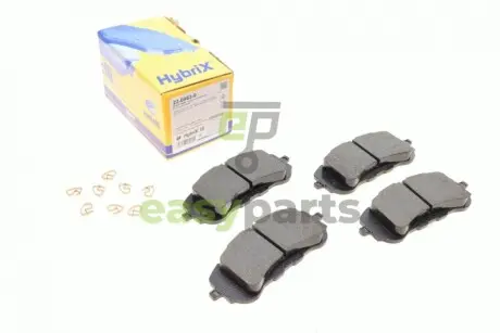 Колодки гальмівні (передні) Citroen Berlingo 18-/Peugeot 308 13-/Partner 18- Metelli 22-0983-0