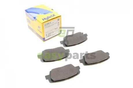 Колодки гальмівні (задні) Hyundai Santa Fe II/III/IV 06-/Genesis/Kia Sorento II/III 09-/Stinger 17- Metelli 22-0901-0