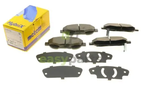 Колодки гальмівні (передні) Toyota Avensis 08-18/Verso 09-18 Metelli 22-0879-0