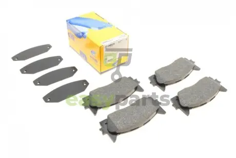 Колодки гальмівні (передні) Toyota Camry 06-/Lexus ES 06-18 Metelli 22-0882-0