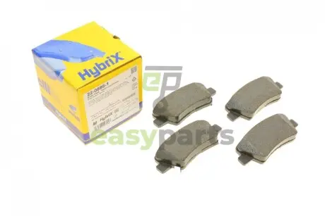 Колодки гальмівні (задні) Kia Sportage/Ceed/Rio/Optima/Hyundai Accent/i10/i20/i30/i40/Elantra 10- Metelli 22-0886-1
