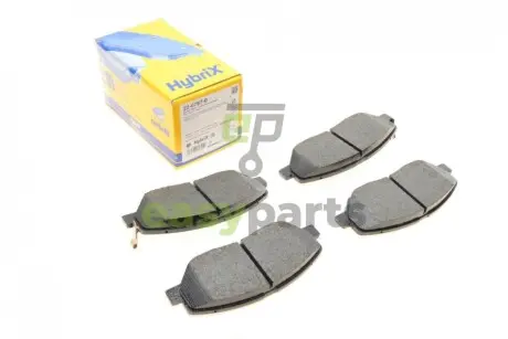 Колодки гальмівні (передні) Hyundai Santa Fe/Genesis 06-/Kia Sorento 09- Metelli 22-0787-0