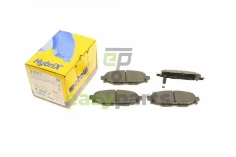 Колодки гальмівні (задні) Subaru Forester/Impreza 08-/Legacy 03-14/Outback 03-/Toyota GT 12- Metelli 22-0764-0