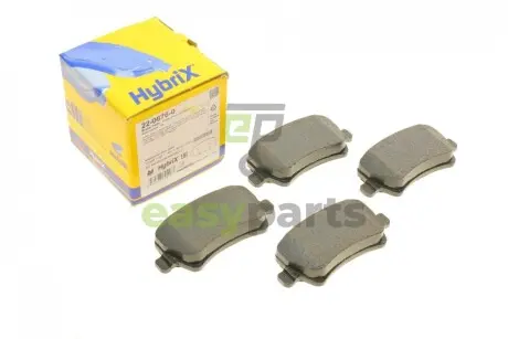Колодки гальмівні (задні) Ford Galaxy/S-Max 06-15/Volvo S60/S80/V60/V70/XC60/XC70 08-/Land Rover 11 Metelli 22-0676-0