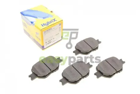 Колодки гальмівні (передні) Toyota Corolla 01-07/Matrix 02-04/Celica 99-05 Metelli 22-0614-0