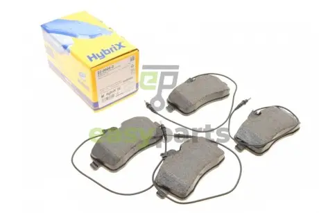Колодки гальмівні (передні) Peugeot 407 04- (+датчики) Metelli 22-0600-0