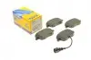 Колодки гальмівні (передні) Seat Ibiza/VW Polo 01-09/Skoda Fabia 99-14/Roomster 06-15 (+датчик) Metelli 22-0547-1 (фото 2)